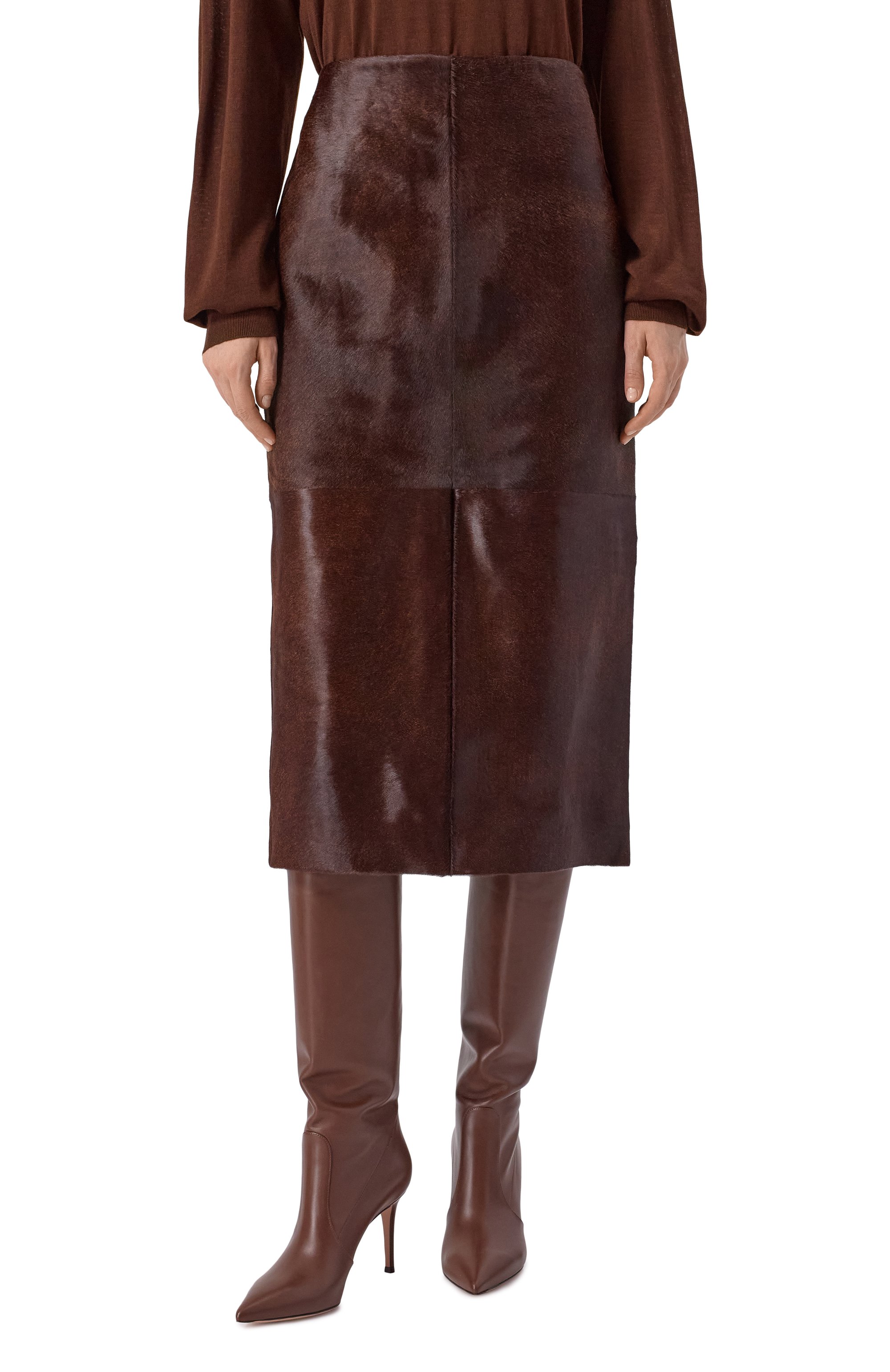 Юбка из шкуры теленка CO, арт. 3397ACHL-F25, фото 3