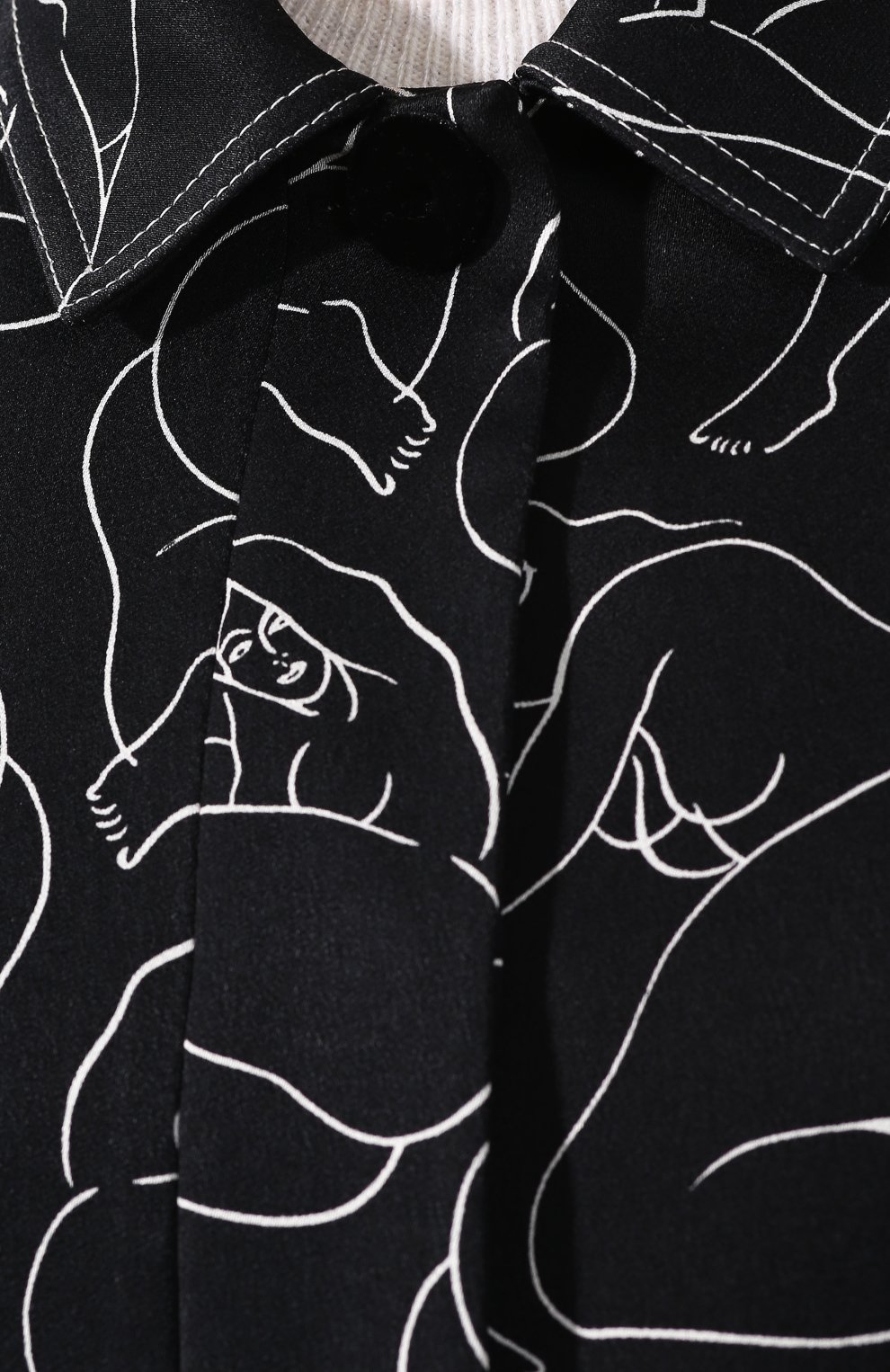 Пальто с принтом BY MALENE BIRGER, арт. Q66572003/0UT1001S91, фото 5