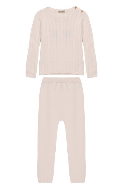 Шерстяной комплект из пуловера и брюк BABY T, арт. 25AI040C/18M-36M