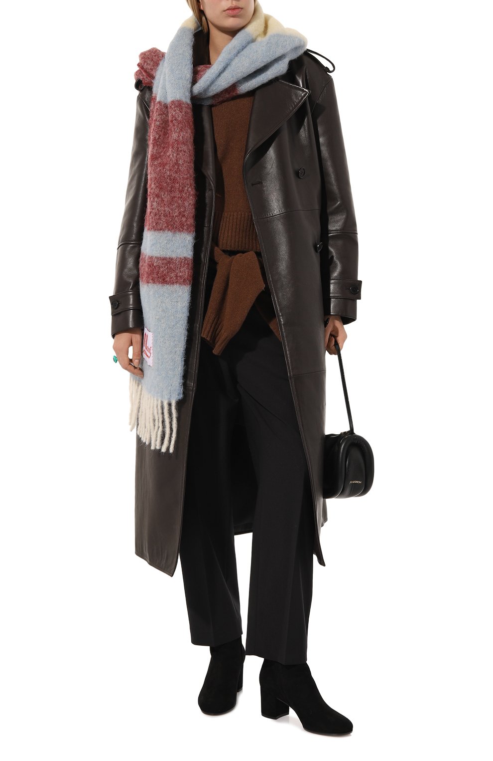 Замшевые ботильоны GIANVITO ROSSI, арт. G73025.60RIC.CMFNENE, фото 2