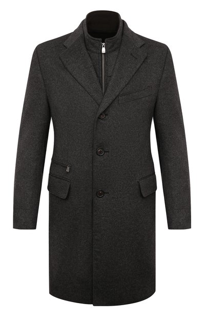 Мужской шерстяное пальто CORNELIANI, арт. 941508-9412321