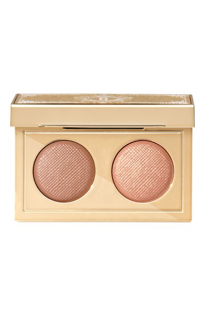 Женские палетка теней luxe eye shadow duo, оттенок spiced/candied ginger (2x1,5g) BOBBI BROWN, арт. H7WD-01