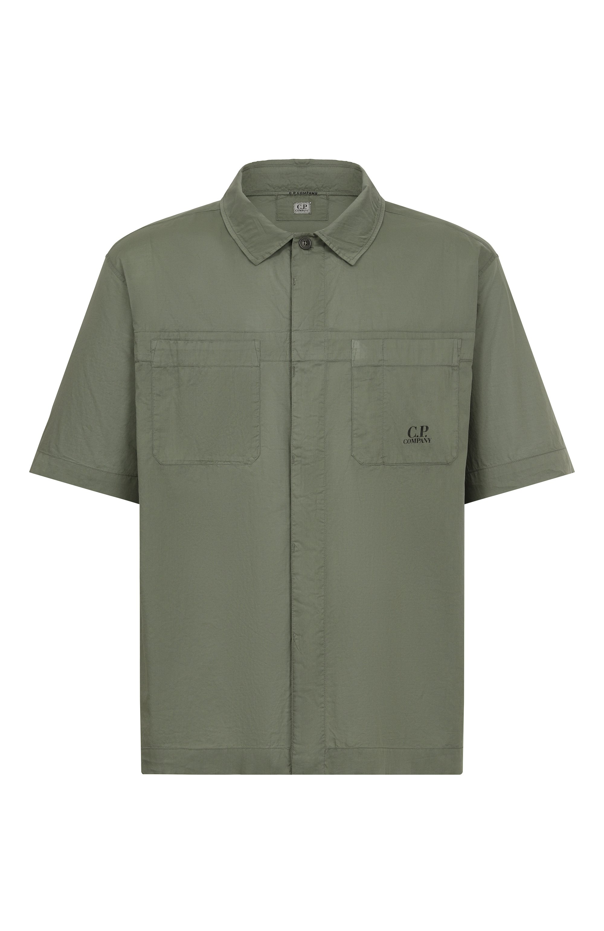 Хлопковая рубашка C.P. COMPANY, арт. 18CMSH247A110349G, фото 1