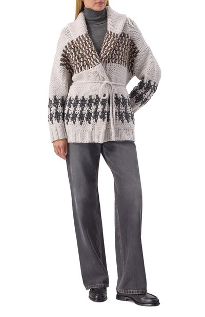 Кашемировый кардиган BRUNELLO CUCINELLI, арт. M52638506, фото 2