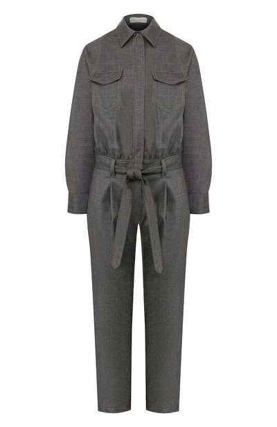 Женский шерстяной комбинезон BRUNELLO CUCINELLI, арт. M031PP7038