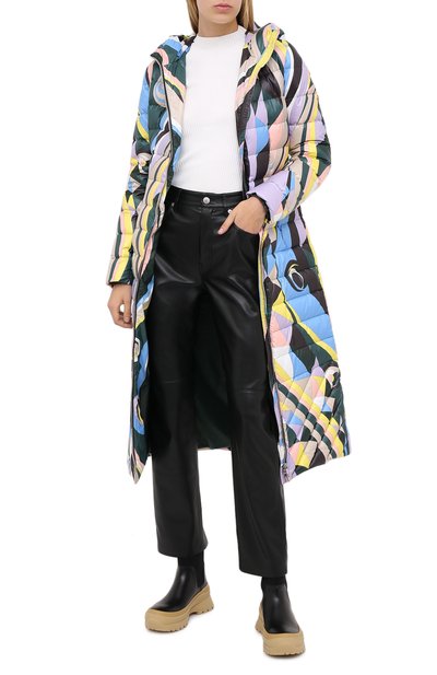 Пуховик с поясом EMILIO PUCCI, арт. 0RYA15/0R758, фото 2