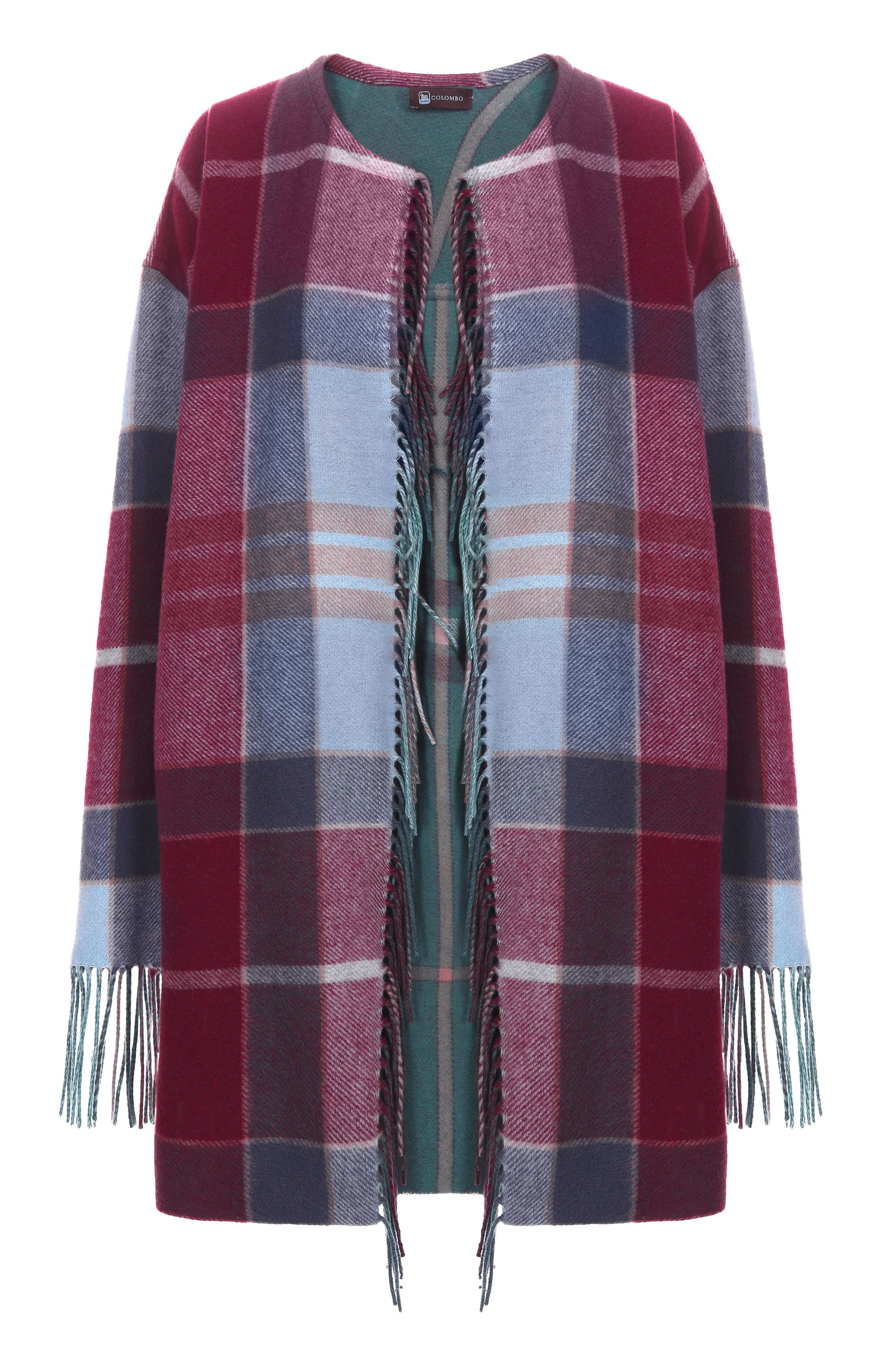 Кашемировое пончо COLOMBO, арт. S2105/5745-PL10, фото 1