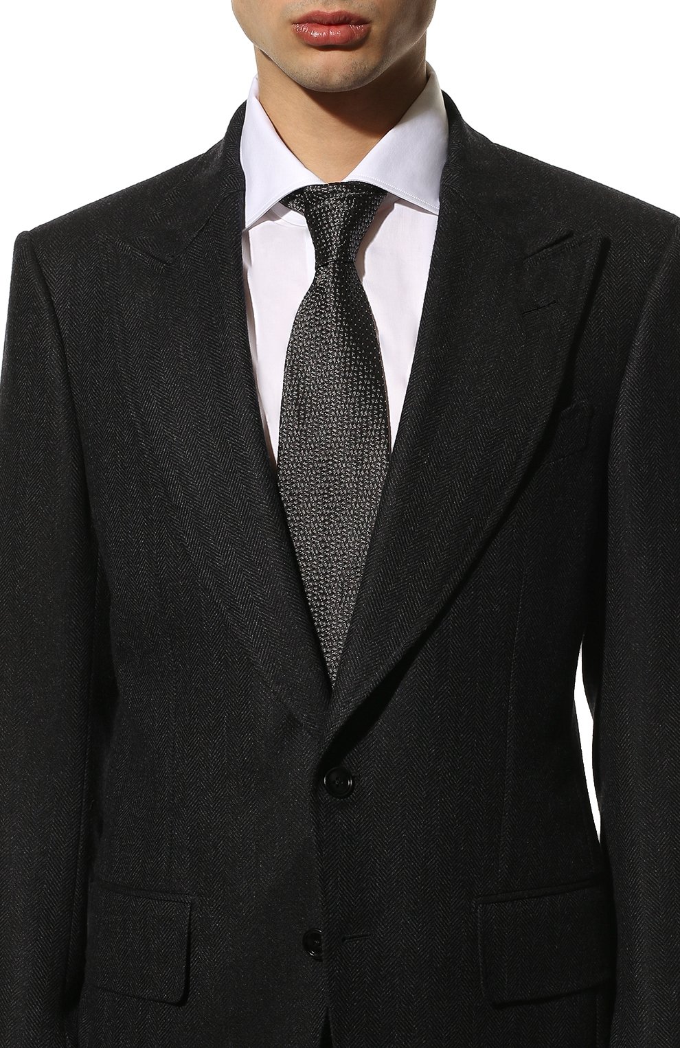 Шелковый галстук BRIONI, арт. 062I00/P140R, фото 2