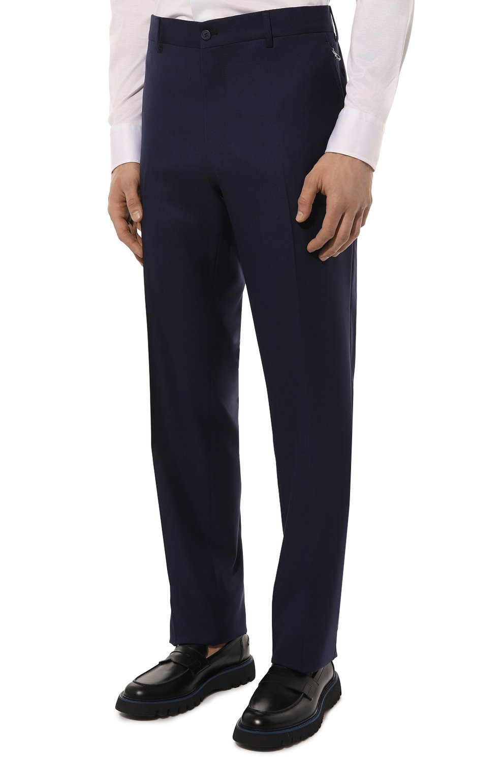 Брюки из шерсти и шелка STEFANO RICCI, арт. M5T22SR7T2/WK002H, фото 3