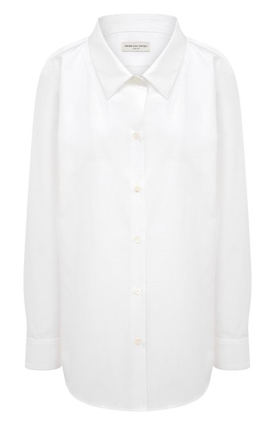 Женская хлопковая рубашка DRIES VAN NOTEN, арт. 211-30719-2228