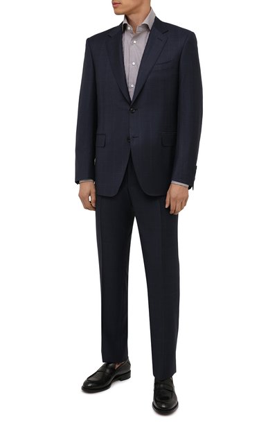 Хлопковая сорочка ZEGNA, арт. 201317/9MS0BA, фото 2