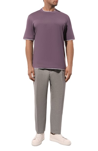 Хлопковая футболка BRUNELLO CUCINELLI, арт. M0B137427W, фото 2