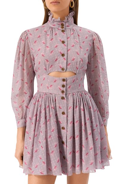 Шелковое платье ULYANA SERGEENKO, арт. ABC008FW24RESORT2291Т24, фото 3