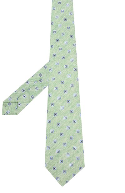 Галстук из смеси льна и шелка KITON, арт. UCRVKLC02G88, фото 2