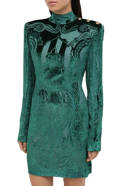 Платье из вискозы BALMAIN, арт. UF16203/V121, фото 3