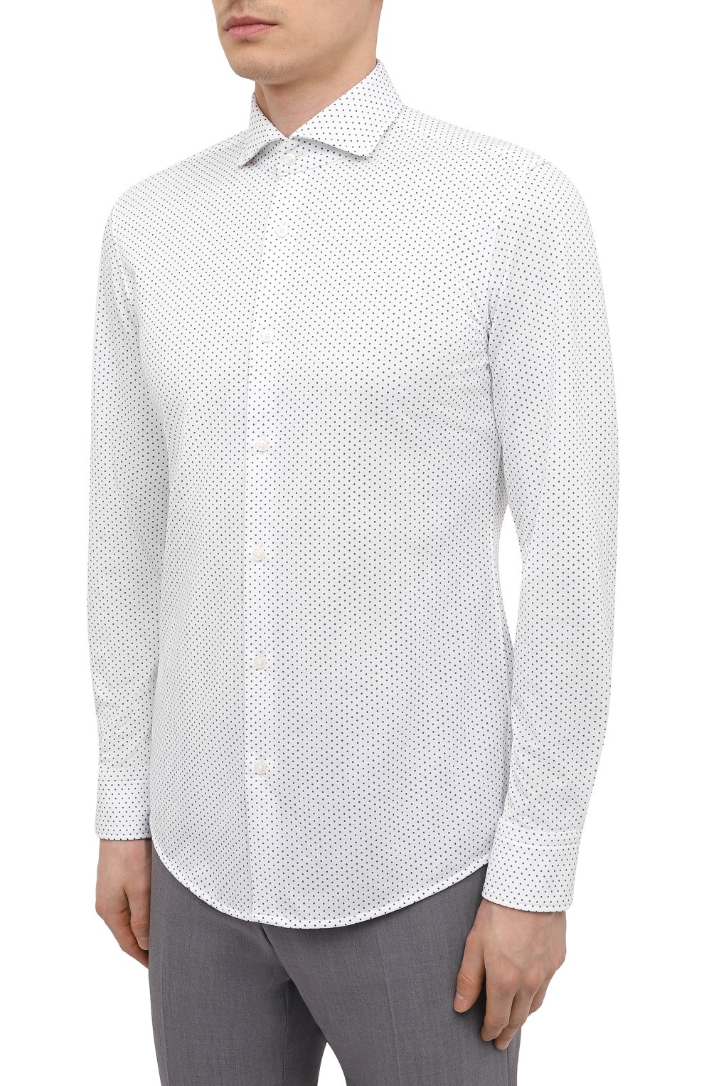 Хлопковая рубашка BOSS, арт. 50451330, фото 3