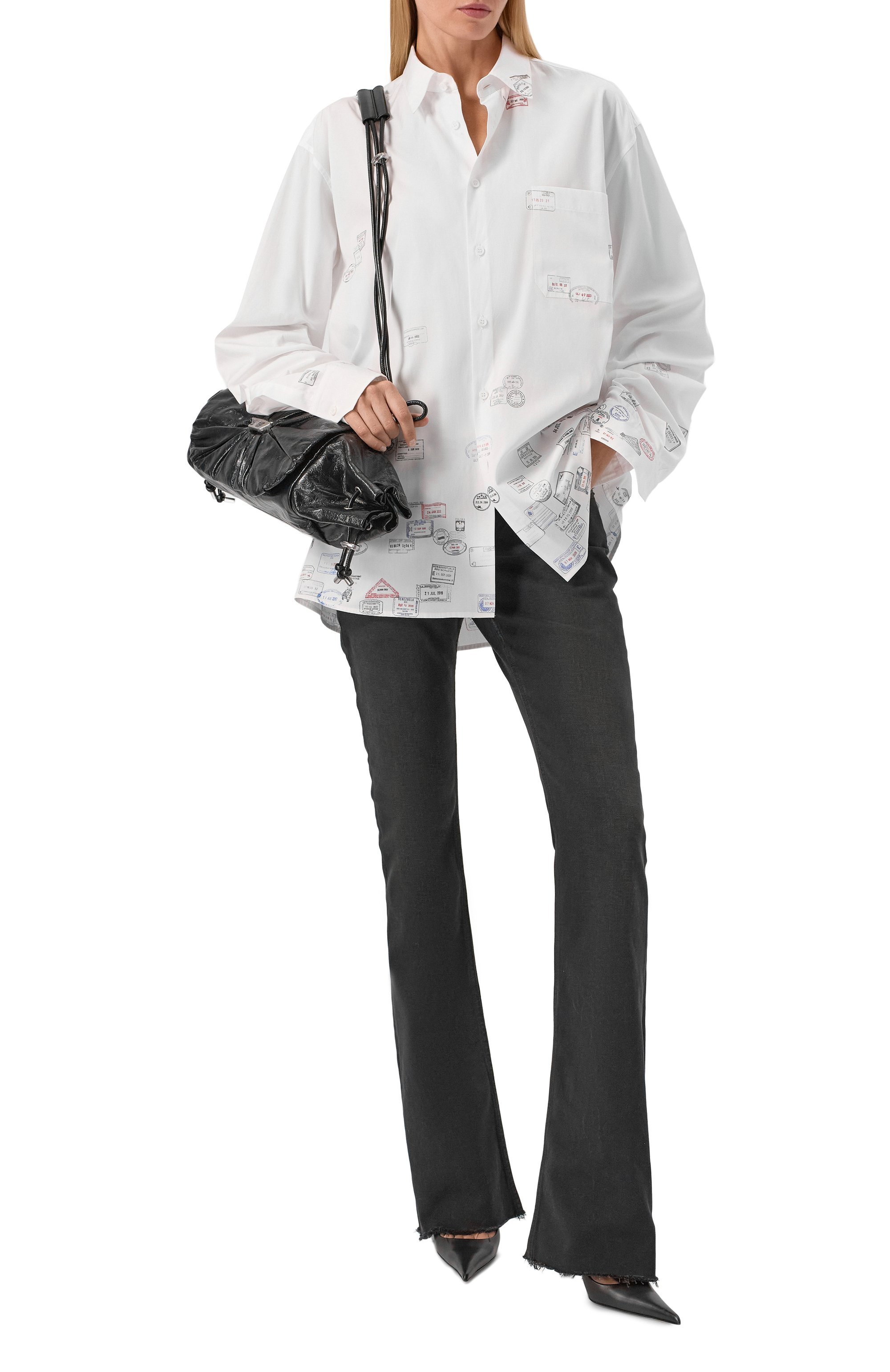 Хлопковая рубашка VETEMENTS, арт. UH76SH150W, фото 5