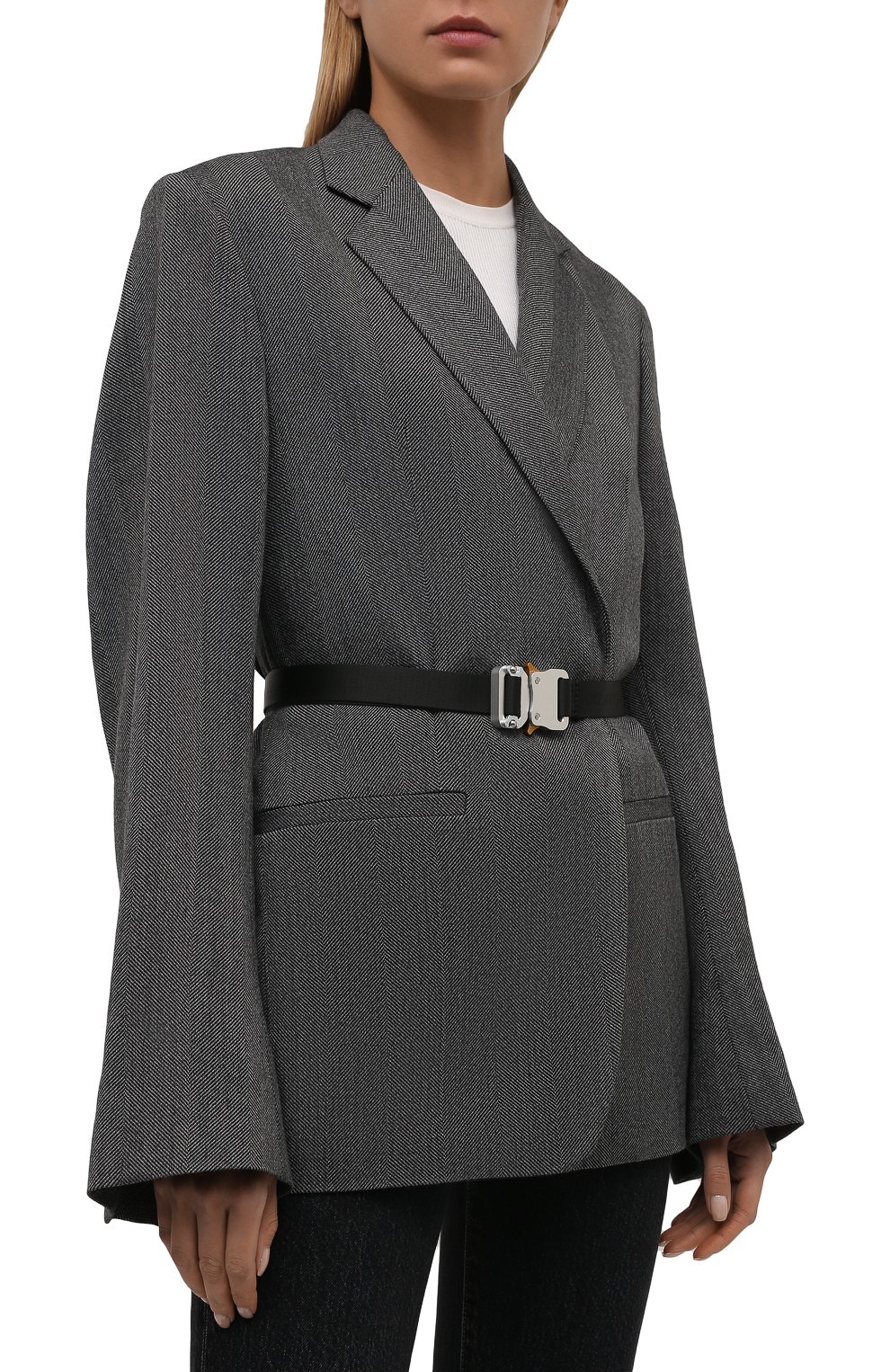 Текстильный ремень 6 moncler 1017 alyx 9sm MONCLER GENIUS черного цвета по цене 42600 руб., арт. G2-09Y-6G700-00-02SN1, фото 2 Текстильный ремень 6 moncler 1017 alyx 9sm MONCLER GENIUS, арт. G2-09Y-6G700-00-02SN1, фото 2