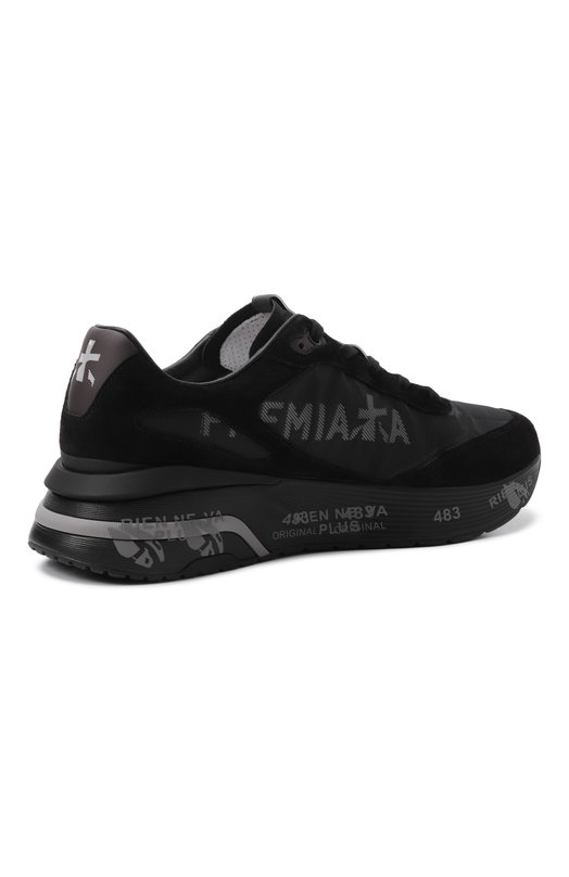 Комбинированные кроссовки Moerun Premiata M0ERUN/VAR 7106 Чёрный  M0ERUN/VAR 7106 Фото 5