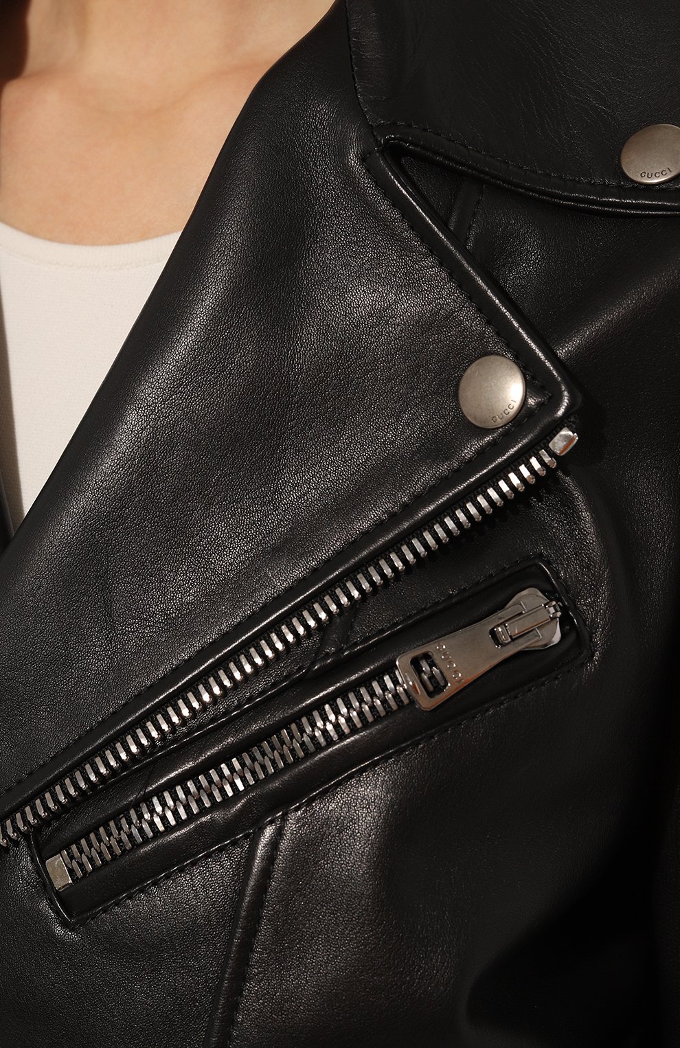 Кожаная куртка GUCCI, арт. 629189 XN336, фото 5