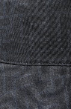 Детская панама FENDI голубого цвета, арт. JUP017/A02E | Фото 3 (Нос: Не проставлено; �Материал: Хлопок, Текстиль)