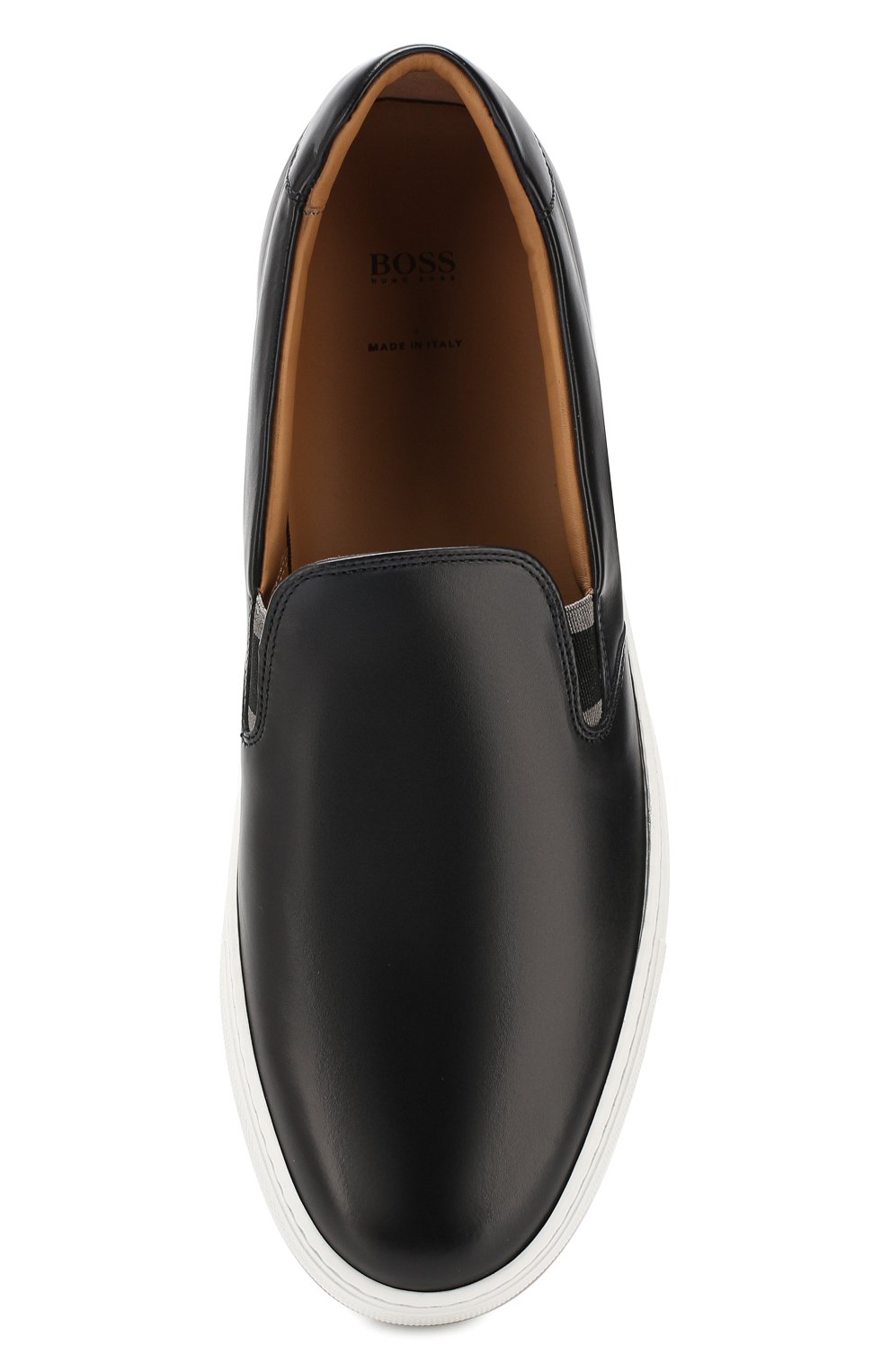 Кожаные слипоны  BOSS, арт. 50412114, фото 5