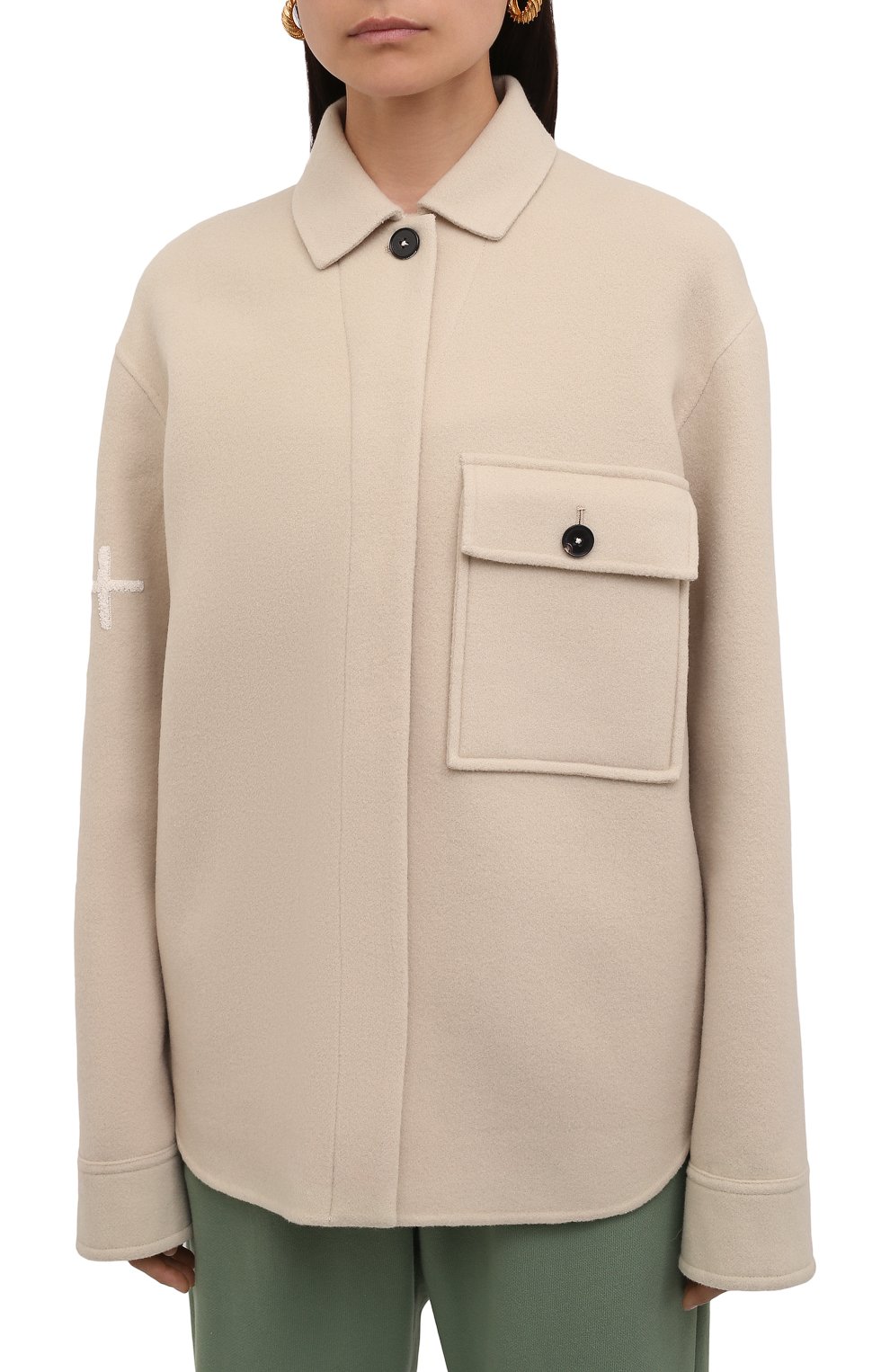 Шерстяная куртка JIL SANDER, арт. JPPT150085-WT200803, фото 3