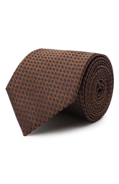 Мужской шелковый галстук CANALI, арт. 18/HJ02847