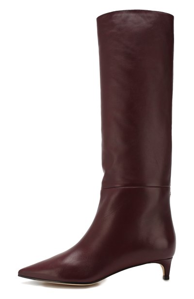 Кожаные сапоги maxima 35 JIMMY CHOO, арт. MAXIMA 35/CLF, фото 3