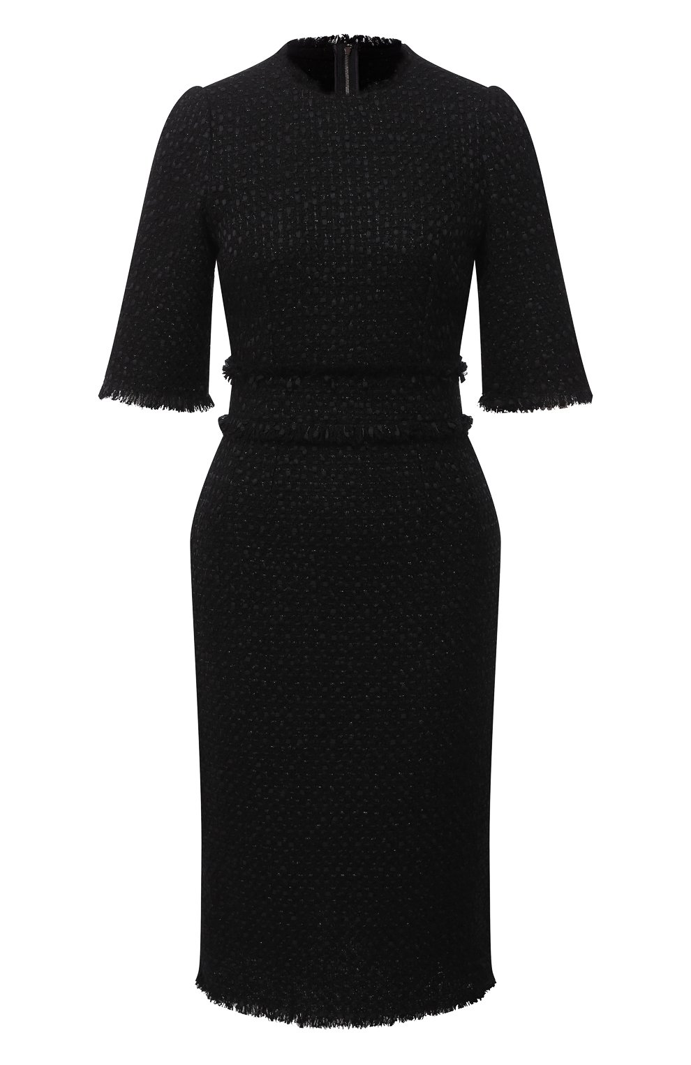 Платье DOLCE & GABBANA черного цвета по цене 219500 руб., арт. F6F4QT/HUMJZ, фото 1 Платье DOLCE & GABBANA, арт. F6F4QT/HUMJZ, фото 1