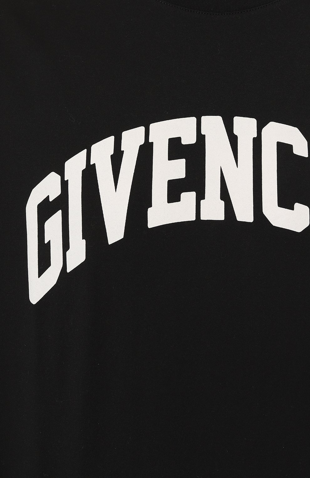 Хлопковая футболка GIVENCHY черного цвета по цене 49950 руб., арт. BM716R3YAA, фото 5 Хлопковая футболка GIVENCHY, арт. BM716R3YAA, фото 5