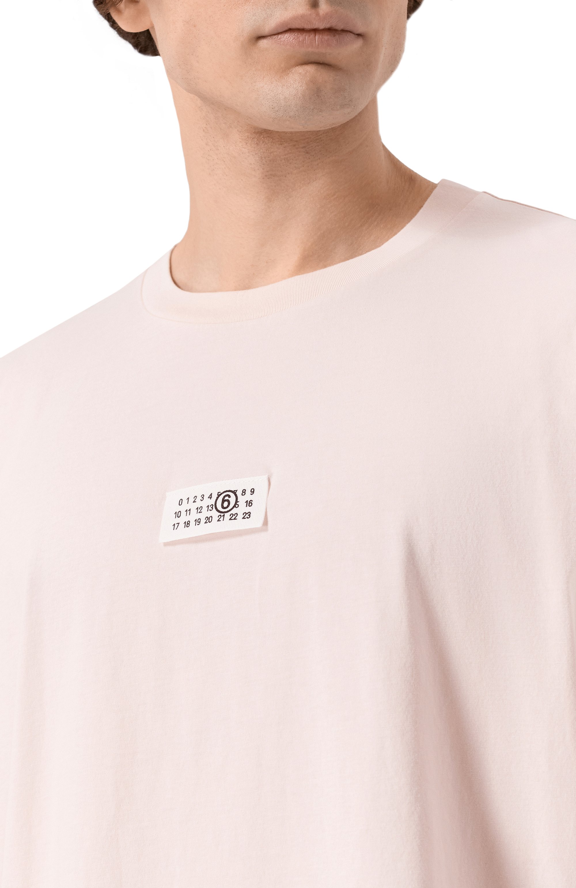 Хлопковая футболка MM6, арт. SH0GC0071/M20170_001, фото 5