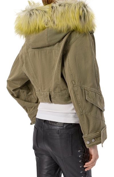 Хлопковая куртка BLUMARINE, арт. 4J158A, фото 4