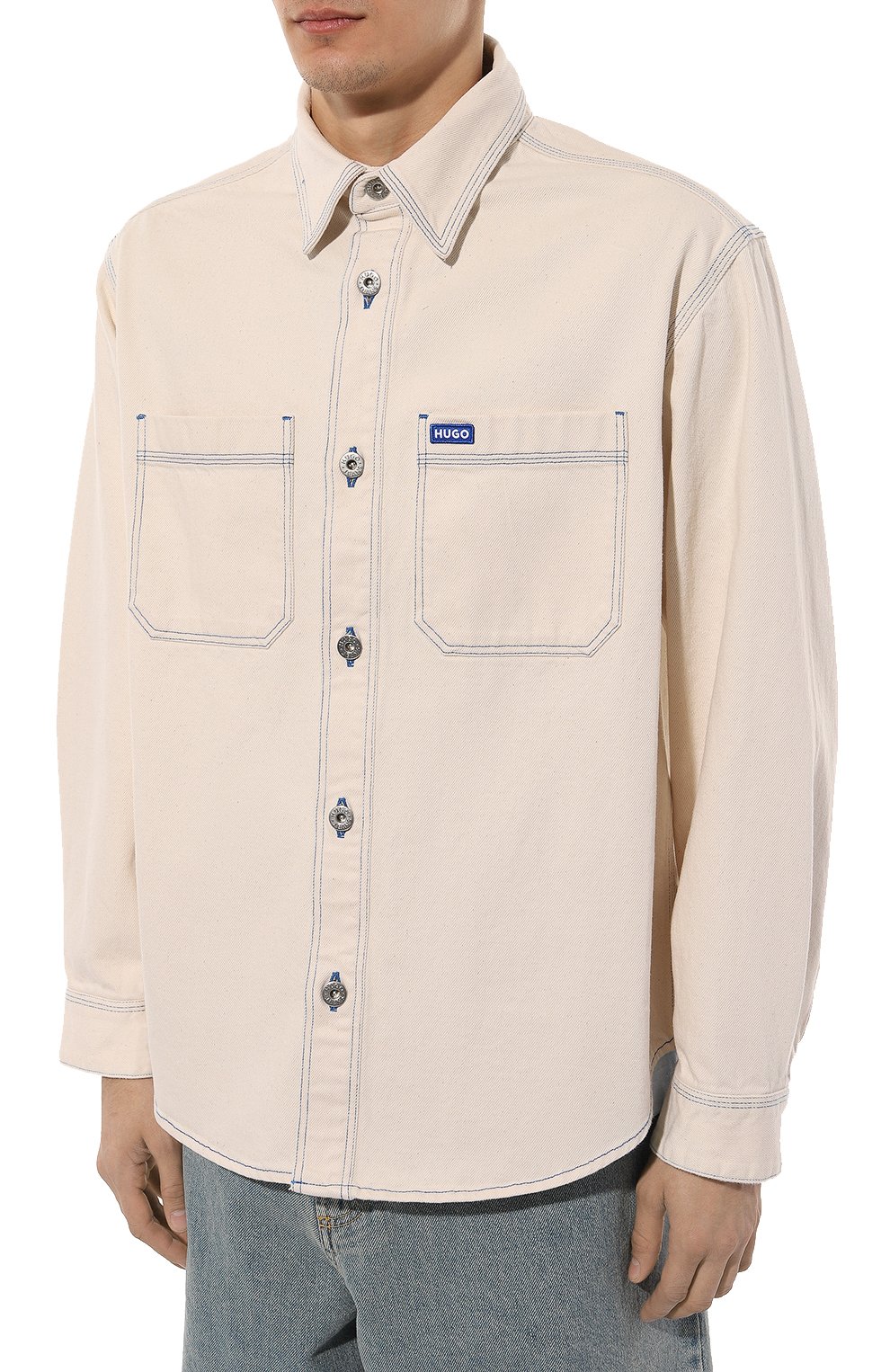 Джинсовая рубашка HUGO, арт. 50515493, фото 3