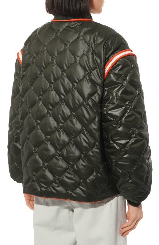 Утепленный бомбер sherpa. Хаки, фото 4