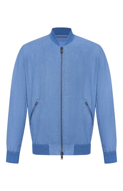 Мужской бомбер изо льна и шерсти MVST, арт. M26.2PM.0008/F098 LINEN RAIN SYSTEM (WITH0UT MEMBR