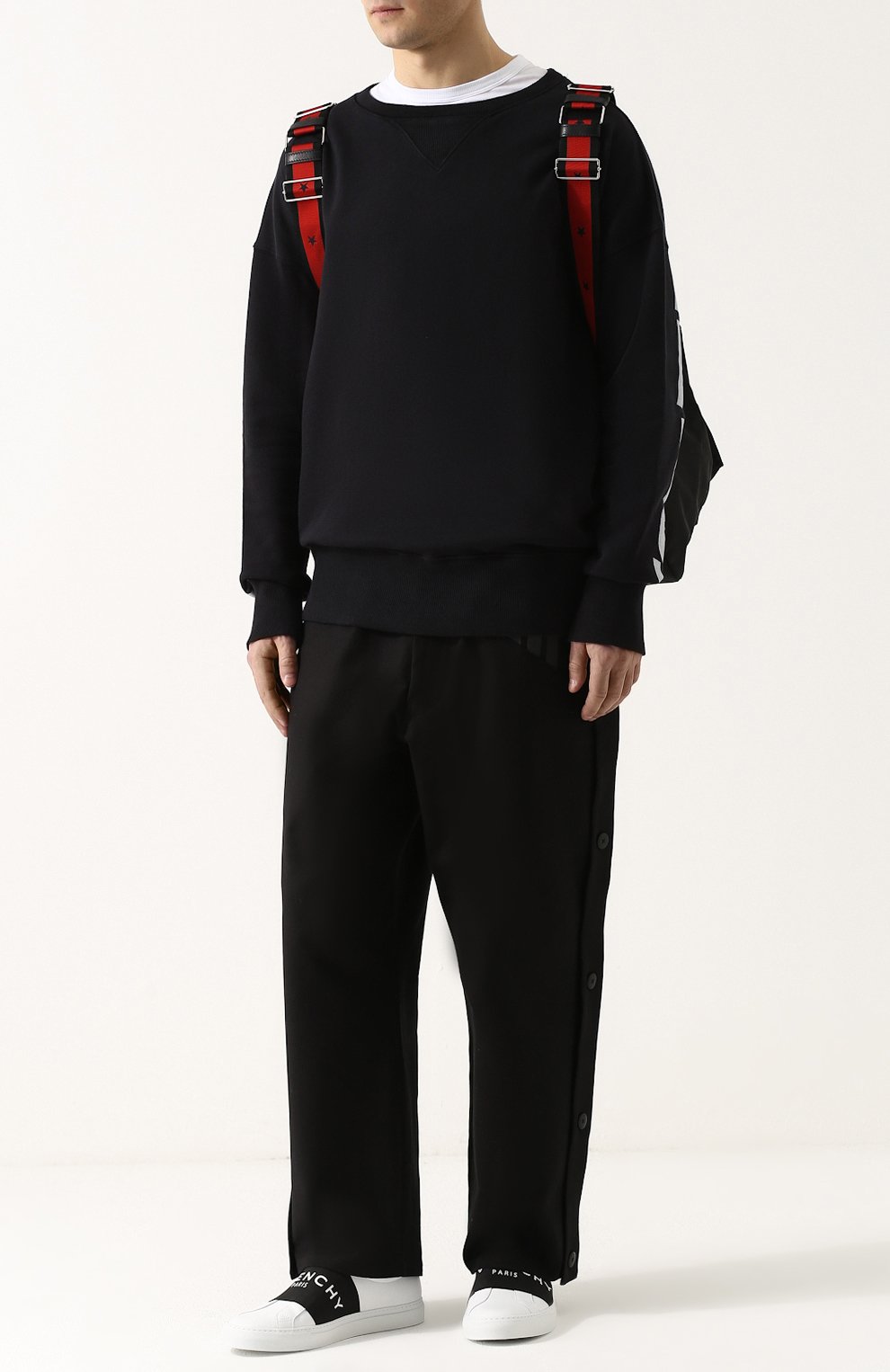 Кожаные кеды GIVENCHY, арт. BH0003H017, фото 2