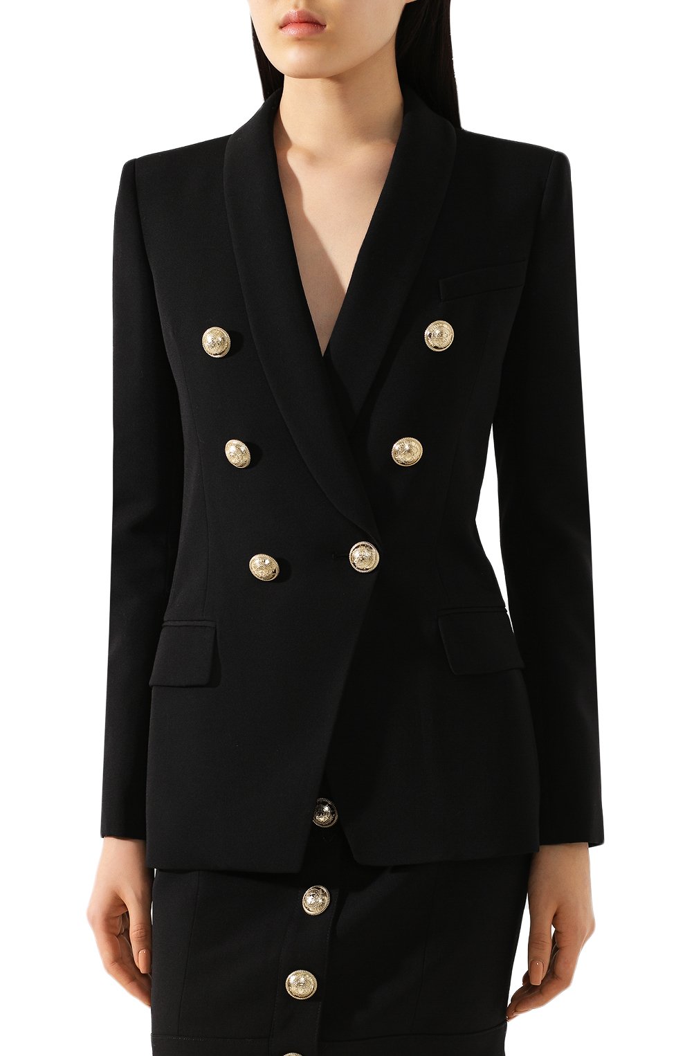 Шерстяной жакет BALMAIN, арт. TF17471/167L, фото 3