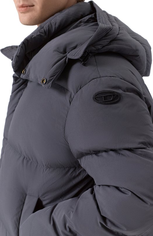Пуховик Diesel A21764/0AEAI Серый  A21764/0AEAI Фото 5