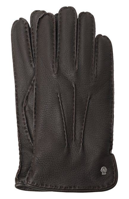 Мужские кожаные перчатки ROECKL, арт. 11013-6430