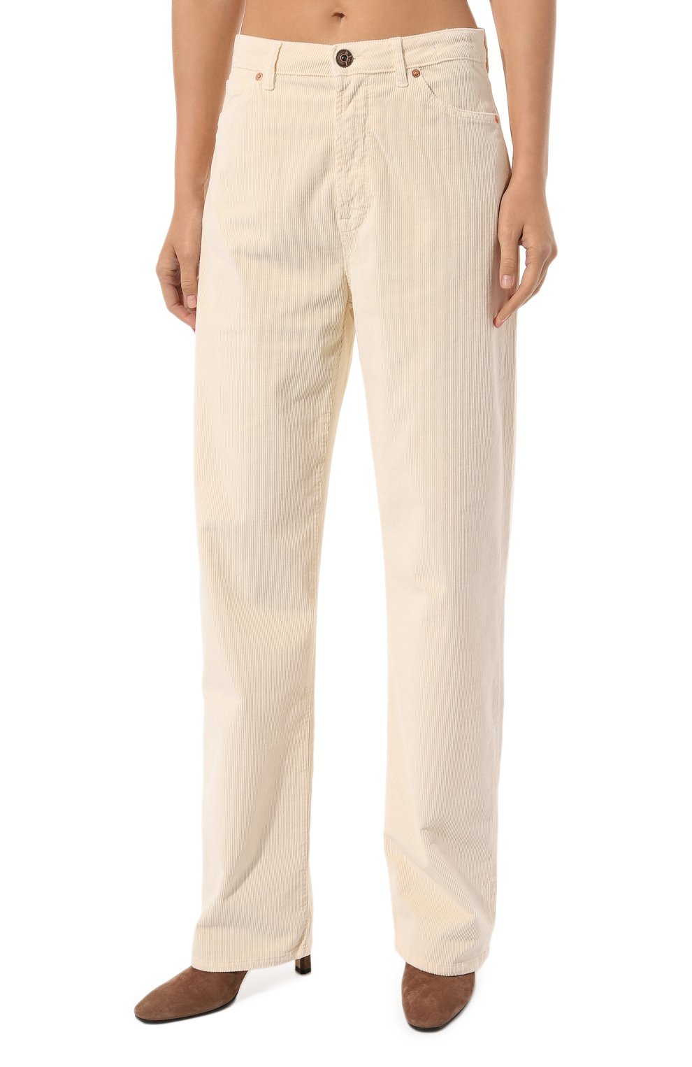 Вельветовые брюки 3X1, арт. 31-W35019-VC0001/CREAM, фото 3