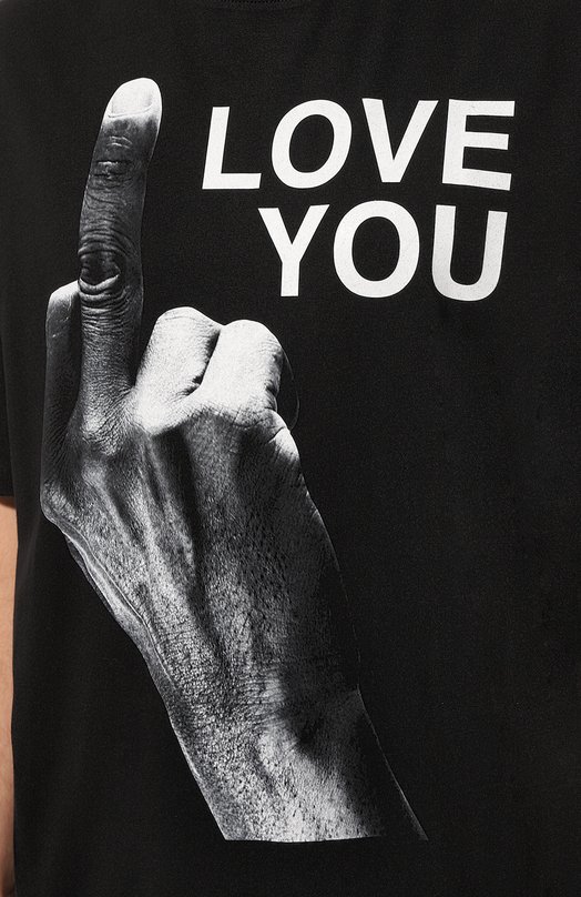 

Хлопковая футболка Diego Venturino, Чёрный