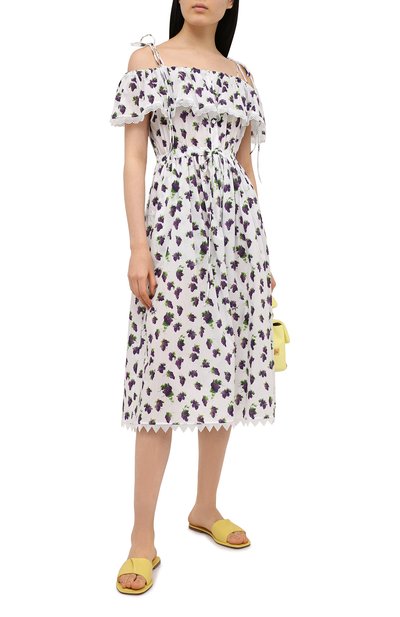 Хлопковое платье MSGM, арт. 3042MDA104 217353, фото 2