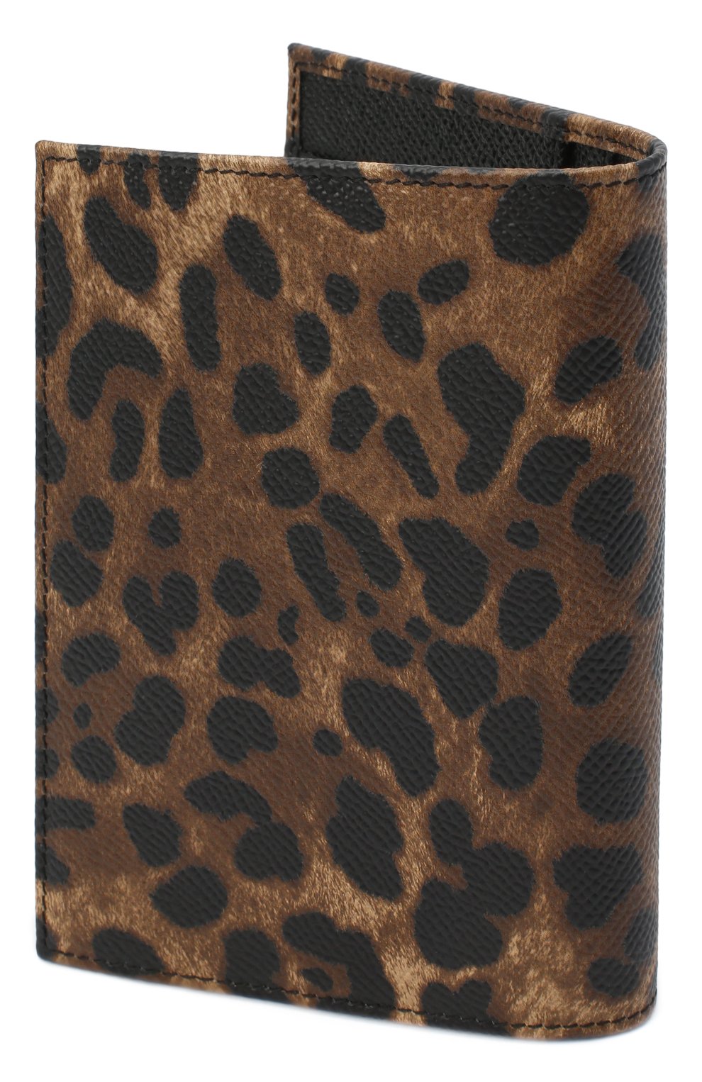 Кожаная обложка для паспорта с леопардовым принтом DOLCE & GABBANA, арт. BI2215/AI915, фото 2