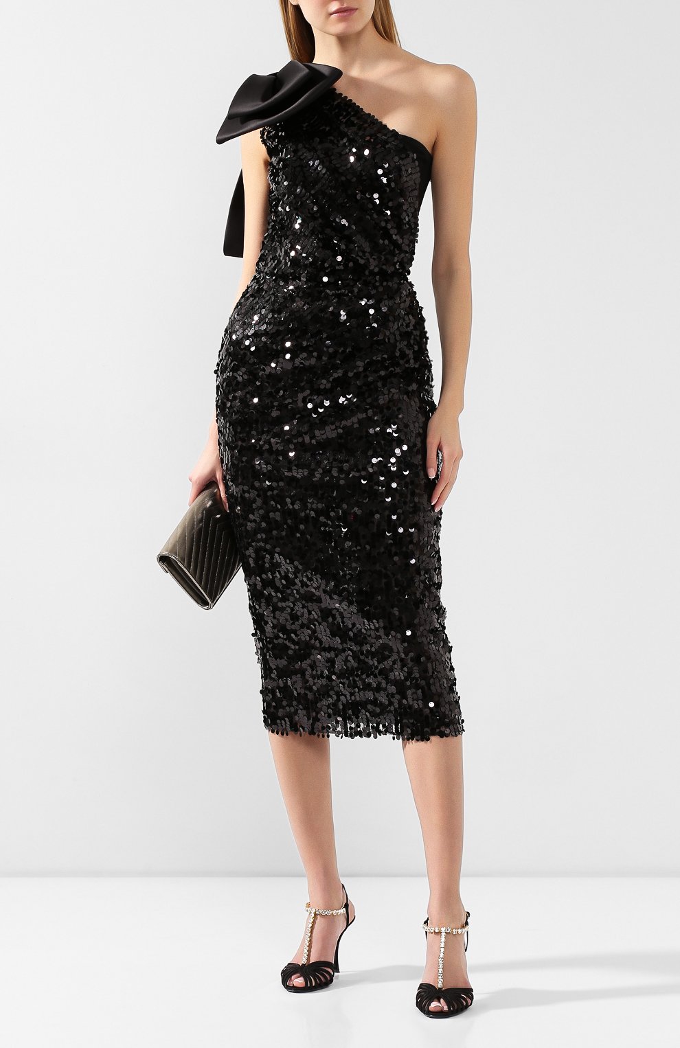 Платье с пайетками DOLCE & GABBANA, арт. F6F9UT/FLSA8, фото 2
