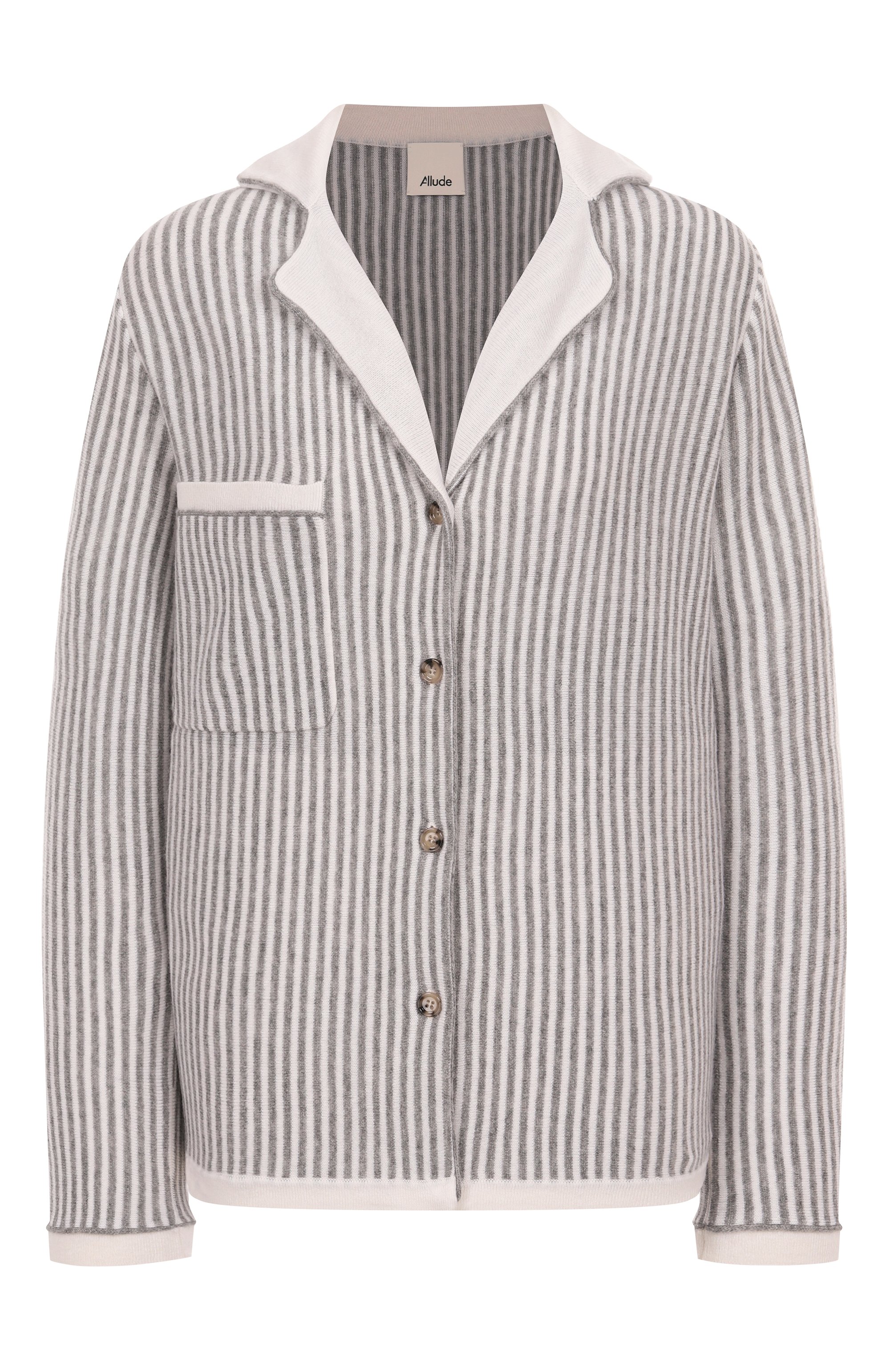 Рубашка из шерсти и кашемира ALLUDE, арт. 255/17750, фото 1