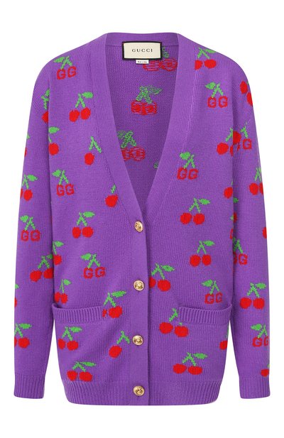 Женский шерстяной кардиган GUCCI, арт. 579932/XKAWB