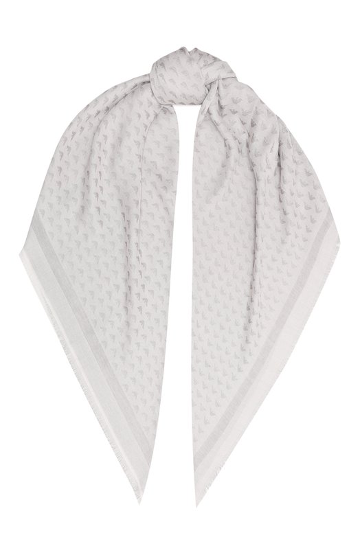 фото Шаль из вискозы и шерсти emporio armani