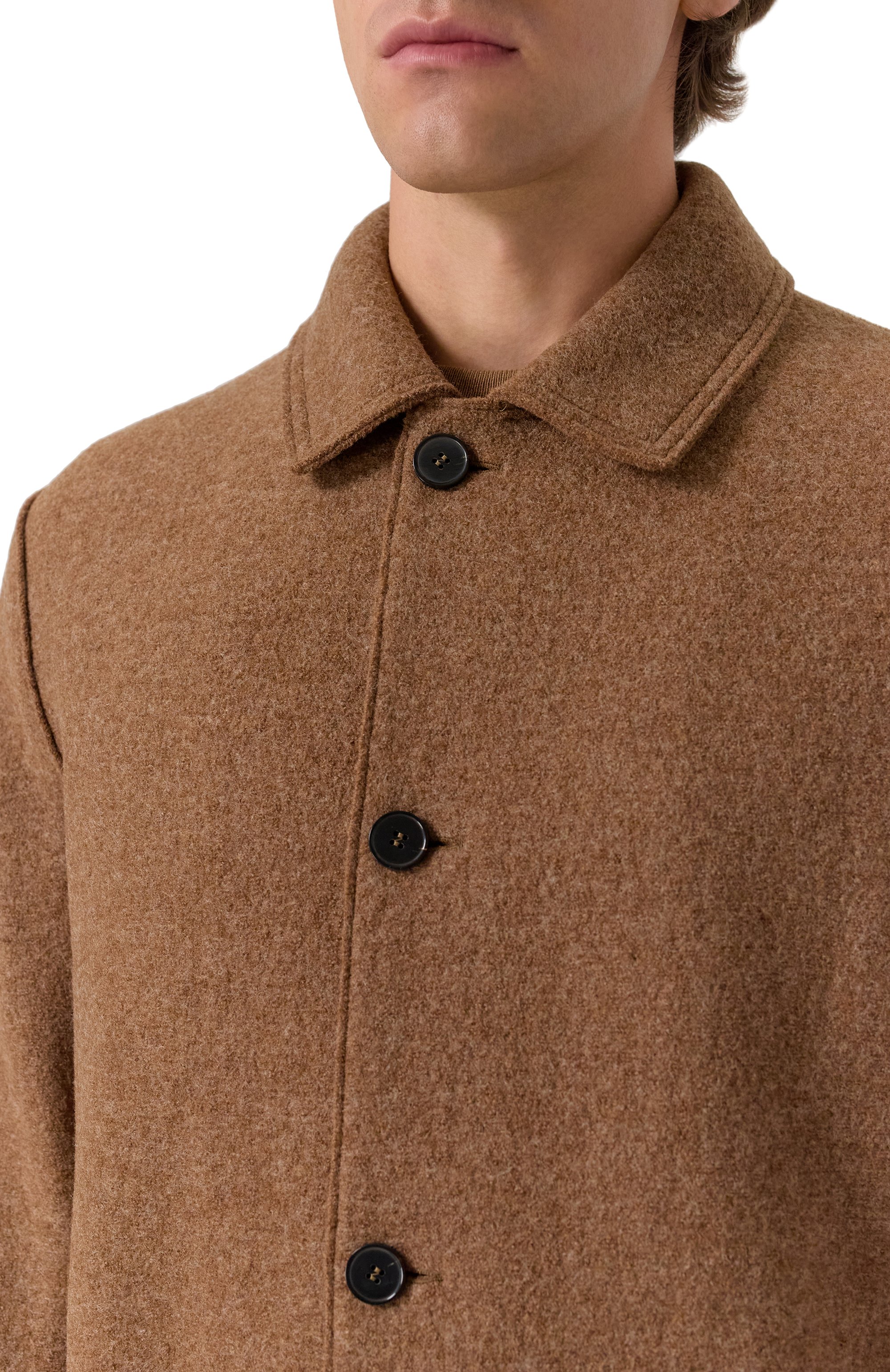 Шерстяная куртка-рубашка HARRIS WHARF LONDON, арт. CH9432MLC, фото 5