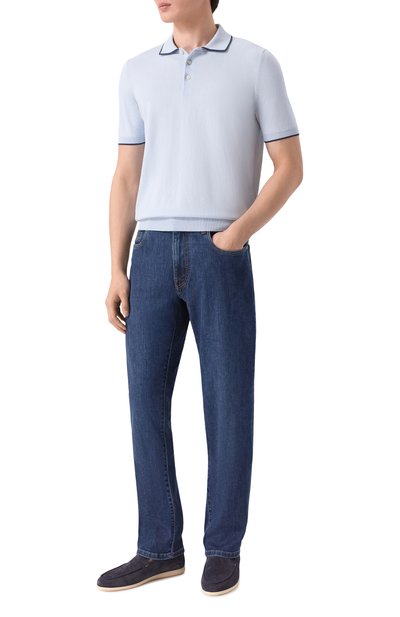 Замшевые лоферы PAUL&SHARK, арт. 26418006, фото 2